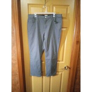 DKNY Mens Jeans Pants 38x30 Stanton Slim Fit Denim Pants Stretch Comfort Grey